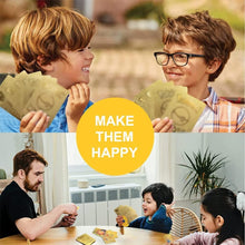 Load image into Gallery viewer, Pocket Card Box Premium 100 PCS Gold and Rainbow Cards Packs Vmax DX GX Rare Golden Cards TCG Deck Box Gold Foil Card for Kids Birthday Party Favors Gifts
