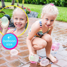 Load image into Gallery viewer, FEECHAGIER Water Balloons for Kids Girls Boys Balloons Set Party Games Quick Fill 660 Balloons for Swimming Pool Outdoor Summer Funs
